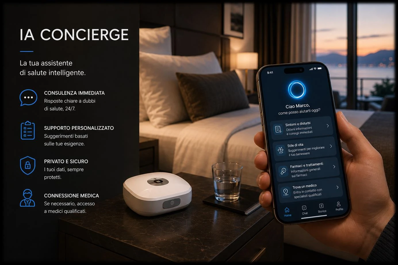 ATTILIO Hotel · Product and application visual 05